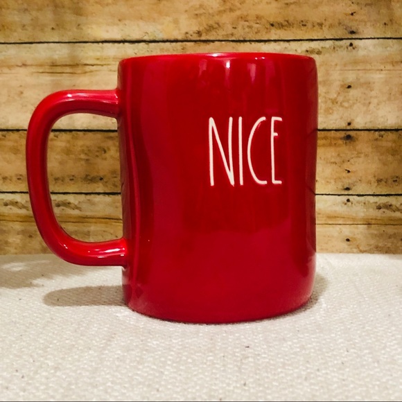 NEW Rae Dunn Naughty / Nice Mug - Double Sided - Picture 3 of 3